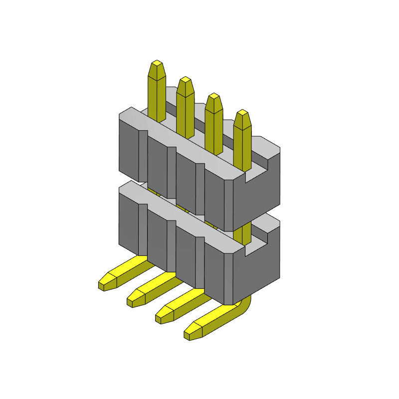 P/H1.27mm 單排排針 EB135